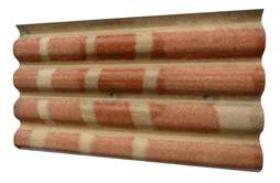 Plaque de toiture grande onde fibrociment l.0.96 x L.1.65 m CALLIBO