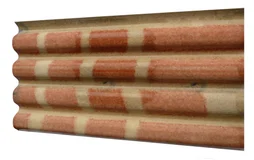 Plaque de toiture grande onde fibrociment l.0.96 x L.2.2 m CALLIBO