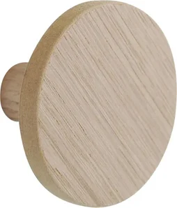 Tête de portemanteau INSPIRE Modulo, à visser, marron