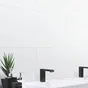 Dalle murale pvc blanc h.37,5cm x l.65cm x ep.5mm dumawall