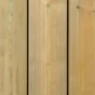 Planche de bois en pin, L.240 x l.14.5 cm x Ep.35 mm vert