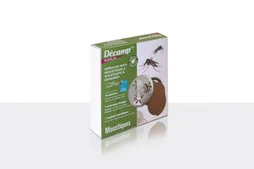 Lot de 10 spirales anti-moustiques avec soucoupe DECAMP'