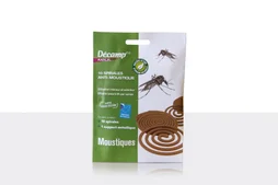 Lot de 10 spirales anti-moustiques DECAMP'