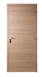 Bloc-porte fin de chantier MDF Madrid 2 H.204 x l.73 cm, poussant droit