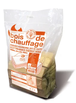 Bûches L.30 cm, sac 25 dm³