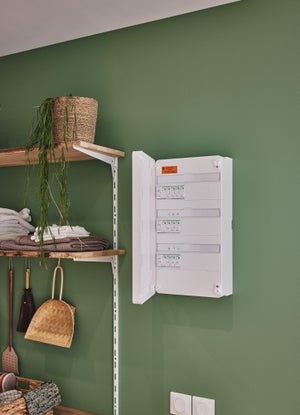 Porte pour tableau électrique 3 rangées 495x248mm Resi9, SCHNEIDER ELECTRIC