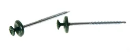 Lot de 100 vis acier cruciforme,verte Diam.3.9 mm x L.60 mm