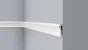 Cimaise en polymère haute densité CO3, 75 x 22 mm, 2 m