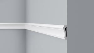 Cimaise en polymère haute densité CO3, 75 x 22 mm, 2 m