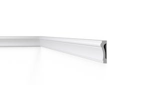 Cimaise en polymère haute densité CO3, 75 x 22 mm, 2 m