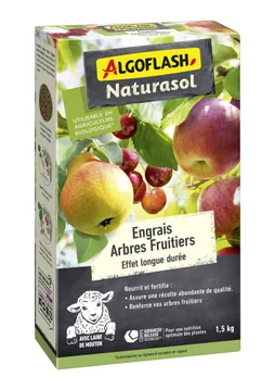 Engrais arbres et arbustes ALGOFLASH NATURASOL 30 m²