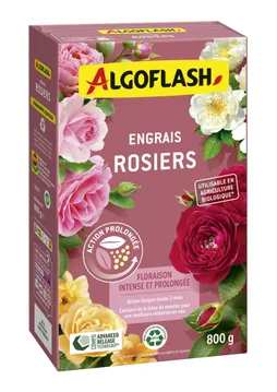 Engrais rosiers ALGOFLASH NATURASOL 16 m²