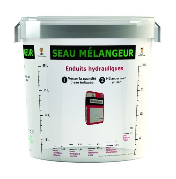 Seau mélangeur, 32 litres