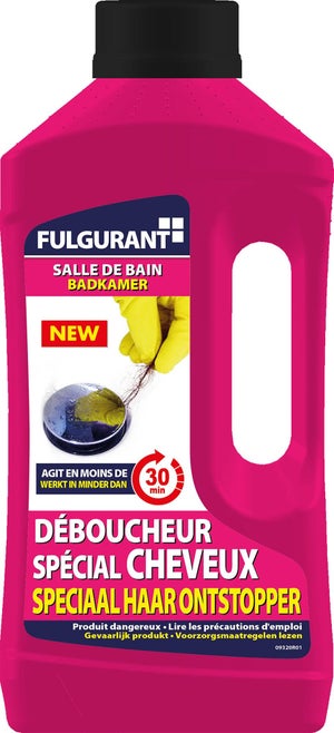 Déboucheur pour canalisation BEVIL, 0.8 l