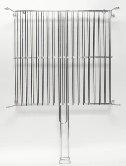 Grille double sur pieds 40 x 40 cm
