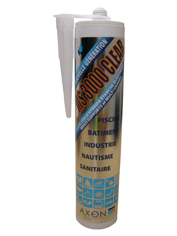 Mastic colle Axon 3000 pro blanc Voir les détails du produit