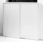 Portes de placard coulissantes, 2 portes, l.120 x H.120 cm, blanc