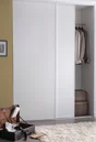 Portes de placard coulissantes, 2 portes, l.180 x H. 250 cm, blanc