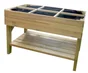 Potager sur pieds FOREST STYLE PAPRIKa 167CL bois L. 120 x L. 60 x H.87 cm
