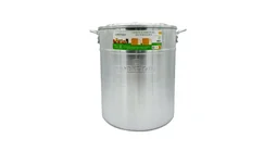Cuiseur aluminium 40l 12 bocaux de 1 l +ressort x6