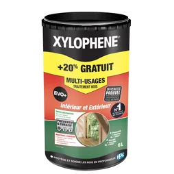 Traitement du bois XYLOPHENE Multi-usage evo+ 5L+20% gratuit