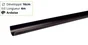 Gouttière demi-ronde pvc GIRPI dév.16 cm ardoise L.4 m