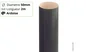 Tuyau de descente pvc ardoise Diam.50 mm L.2 m GIRPI