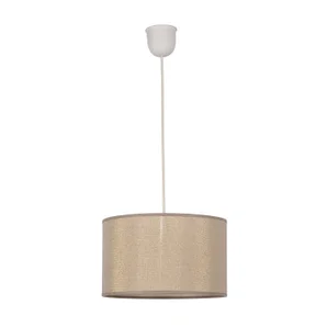 Suspension Alma polyester, or, diam.28 cm, E27