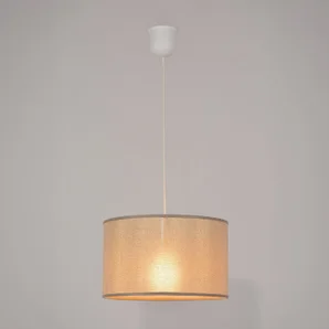 Suspension Alma polyester, or, diam.28 cm, E27