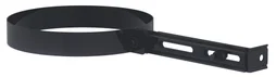 Collier de suspension pour raccordement ISOTIP JONCOUX Diam. 80 mm noir mat