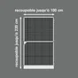 Moustiquaire Pour Porte Moskitop H.220 X L.100 Cm