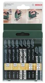 Lot De 10 Lames Bosch 2Xt144D, 2Xt244D, 2Xt101B, 2Xt101Ao, 2Xt144Dp Pour Bois