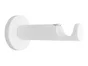Lot de 2 supports tringle à rideau Design, 20 mm blanc mat INSPIRE
