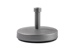 Pied de parasol rond à lester en plastique, 25 kg anthracite