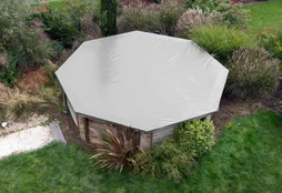 Bâche de sécurité octogonal BWT MYPOOL P-pb 580, L.640 x l.400 cm
