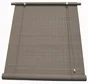 Store enrouleur tamisant Bois tissé brun taupe, l.150 x H.180 cm, BALLAUFF