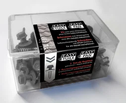 Vis easy tuile, 4,8 x 28 mm anthracite Gamme easy tuile 40 pièces