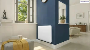 Radiateur electrique inertie Sèche amaroc2 1000w connecte horizont blc
