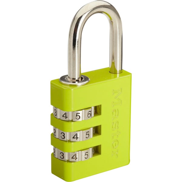 Cadenas À Combinaison Master Lock Aluminium, L.30 Mm