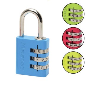 Cadenas À Combinaison Master Lock Aluminium, L.30 Mm