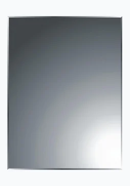Miroir non lumineux découpé rectangulaire l.45 x L.60 cm Biseauté