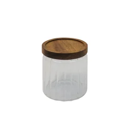 Pot de conservation et bois, 0.3L Strie FRANDIS