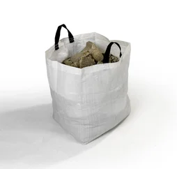 Lot de 2 sacs à gravats avec poignées Ocai