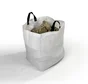 Lot de 2 sacs à gravats avec poignées Ocai
