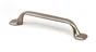 Poignée De Meuble Zamak Satiné, Entraxe 96 Mm