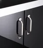 Poignée De Meuble Zamak Satiné, Entraxe 96 Mm