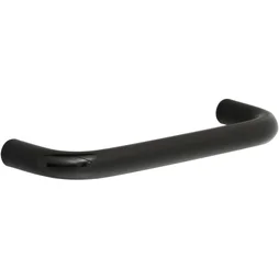 Poignée de meuble, fer noir tropicalisé, entraxe 96 mm