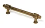 Poignée De Meuble Zamak Laitonné, Entraxe 96 Mm