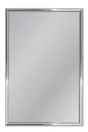 Miroir non lumineux encadré rectangulaire l.40 x L.60 cm Arica alu