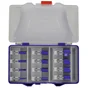 Coffret de 12 fraises droites a rainer surfacage technic, Diam.5 a 25 mm TIVOLY